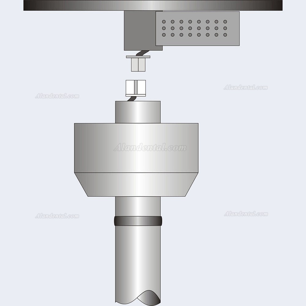 Dental 72W Ceiling Mounted Dental Light 24 Cold Light LED Shadowless Operating Lamp